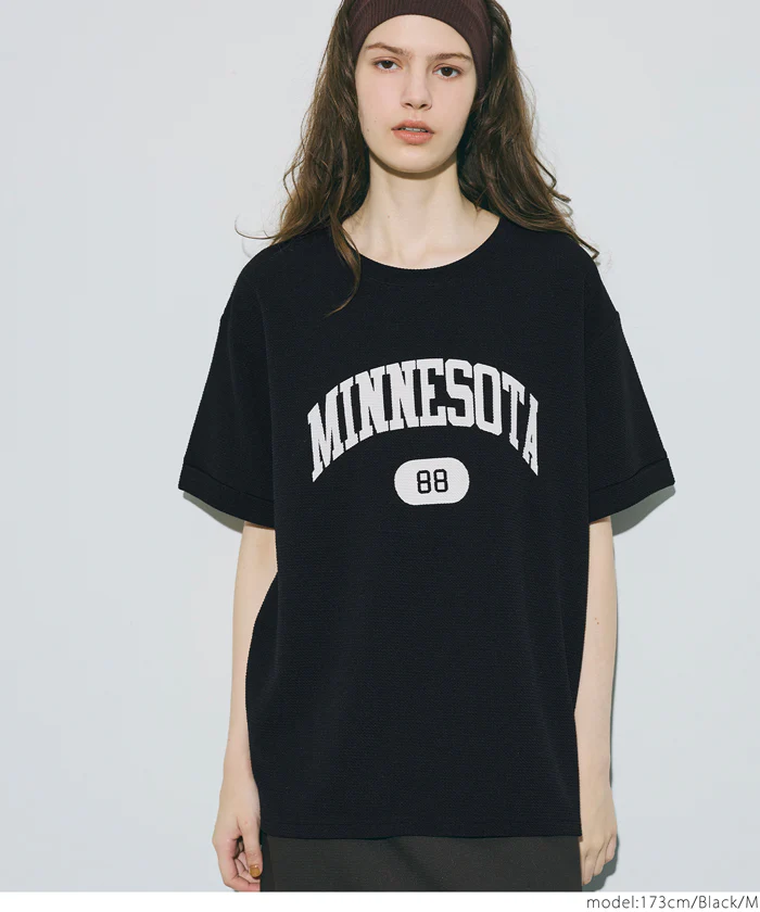 エンボスロゴTシャツ レディース メール便不可 - Image 11