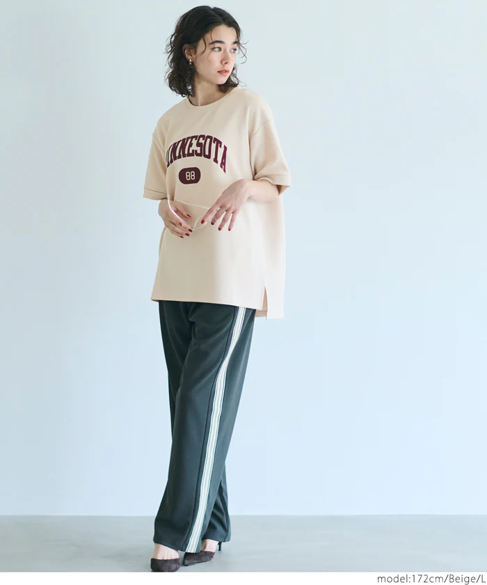 エンボスロゴTシャツ レディース メール便不可 - Image 5