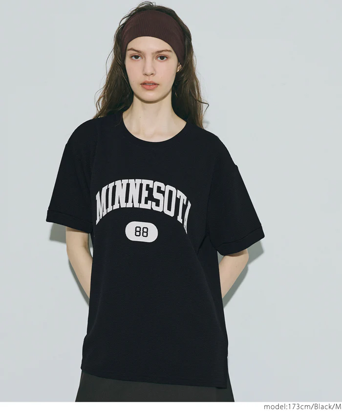 エンボスロゴTシャツ レディース メール便不可 - Image 8