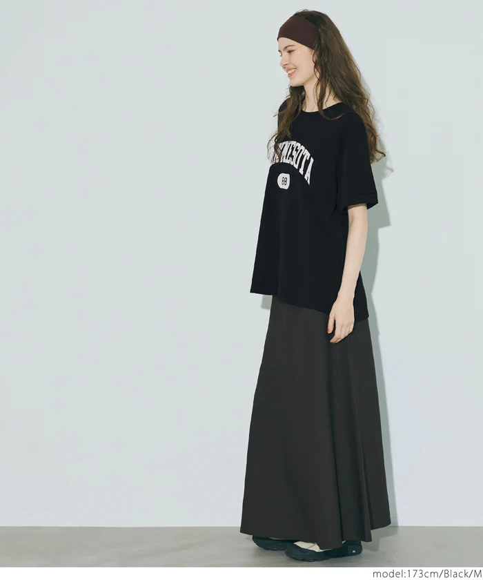 エンボスロゴTシャツ レディース メール便不可 - Image 9