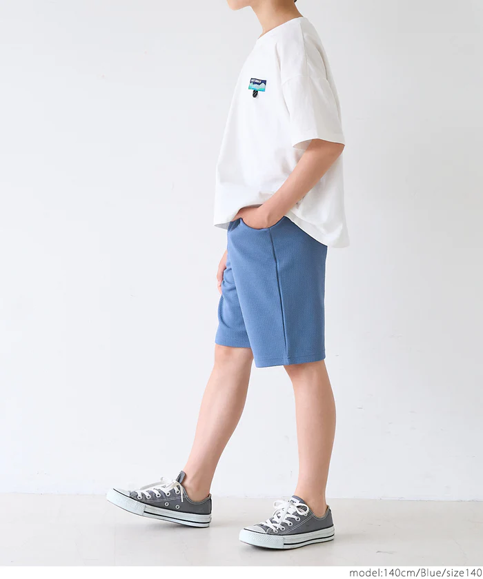 ライトエンボスピスネームショートパンツ キッズ メール便不可 - Image 11