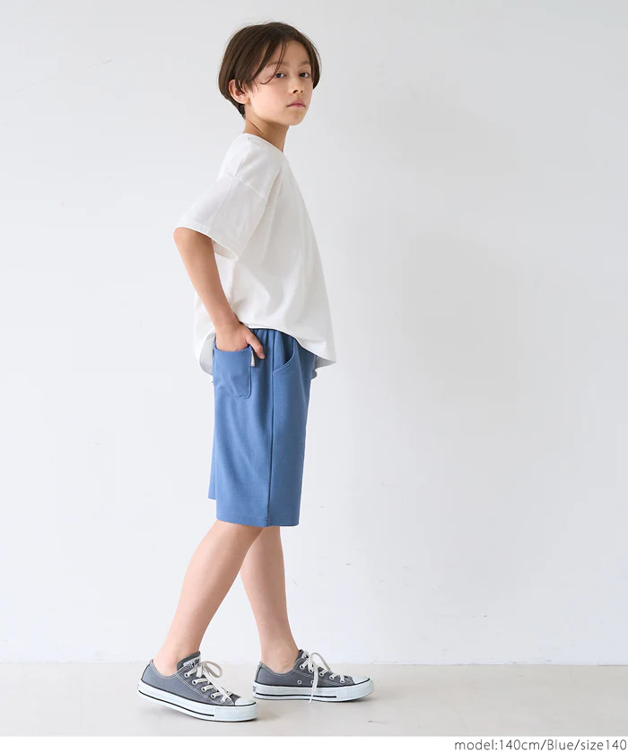 ライトエンボスピスネームショートパンツ キッズ メール便不可 - Image 9