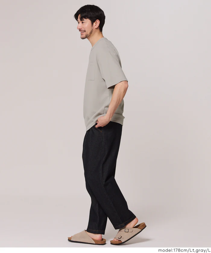GW限定セール★ エンボスポケットTシャツ メンズ メール便不可 - Image 5