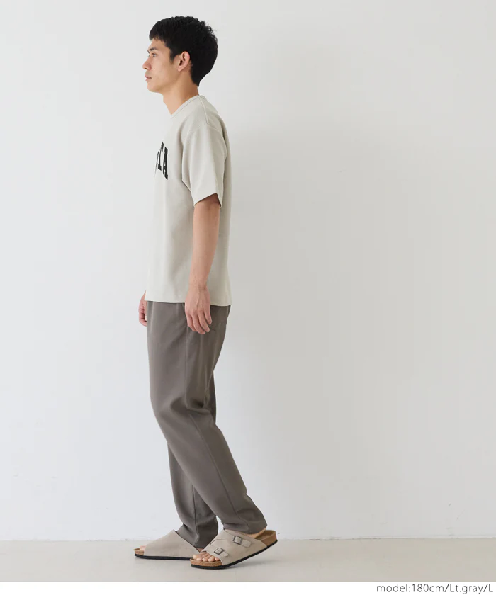 エンボスプリントTシャツ メンズ メール便不可 - Image 5