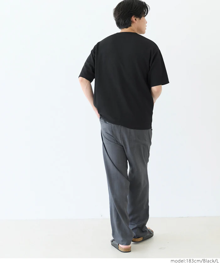 エンボスプリントTシャツ メンズ メール便不可 - Image 9