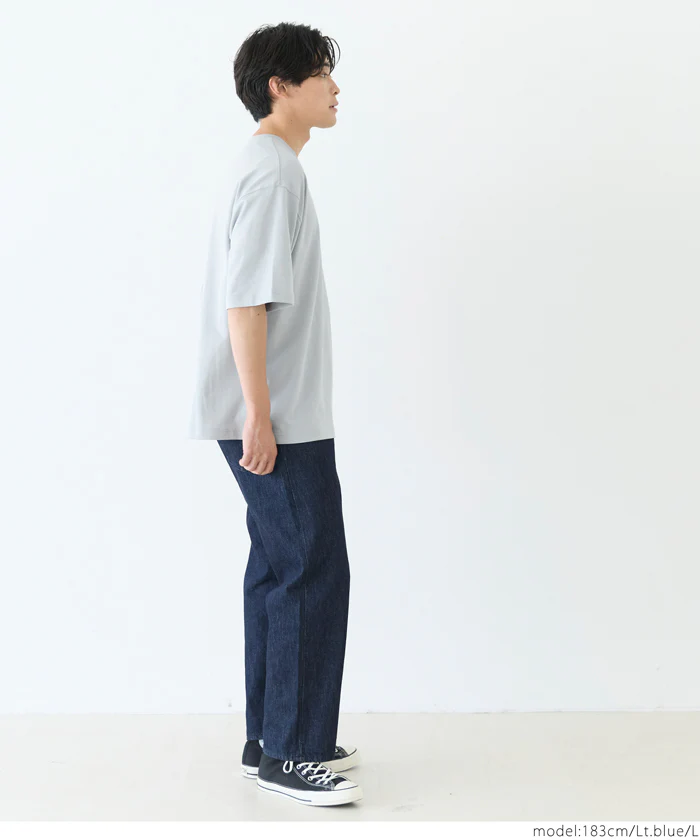 コットンプレーティングポケットTシャツ メンズ レディース メール便不可 - Image 11