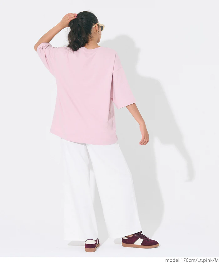 コットンプレーティングポケットTシャツ メンズ レディース メール便不可 - Image 5