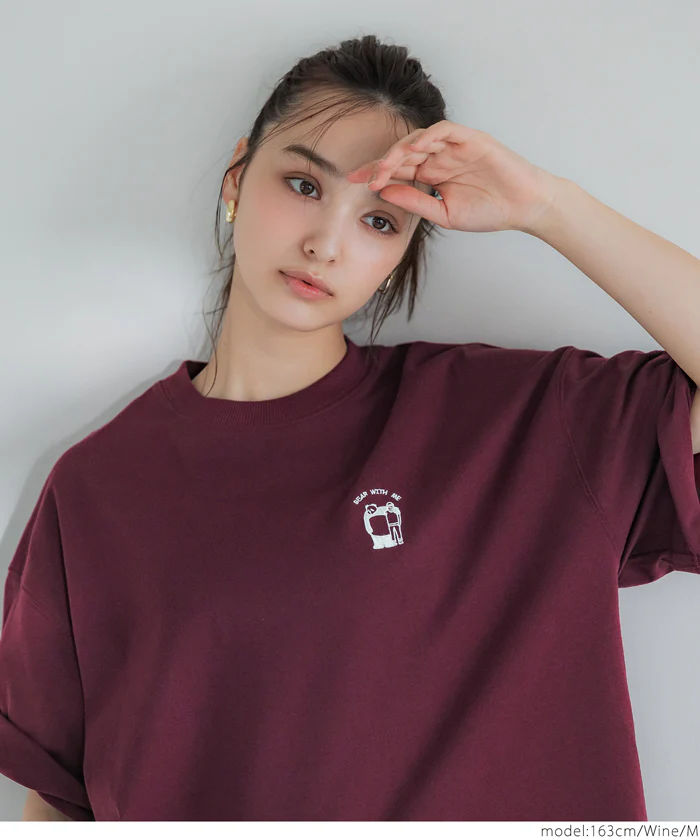 ワンポイント刺繍Tシャツ メンズ レディース メール便不可 coca コカ - Image 12