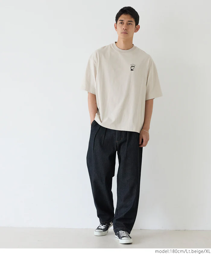 ワンポイント刺繍Tシャツ メンズ レディース メール便不可 coca コカ - Image 2