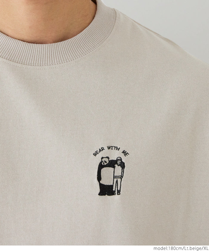 ワンポイント刺繍Tシャツ メンズ レディース メール便不可 coca コカ - Image 7