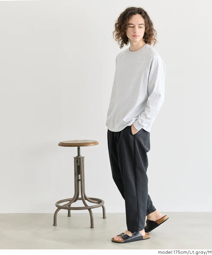 セール★1690円→990円 ラグラン長袖Tシャツ メンズ メール便不可 - Image 15