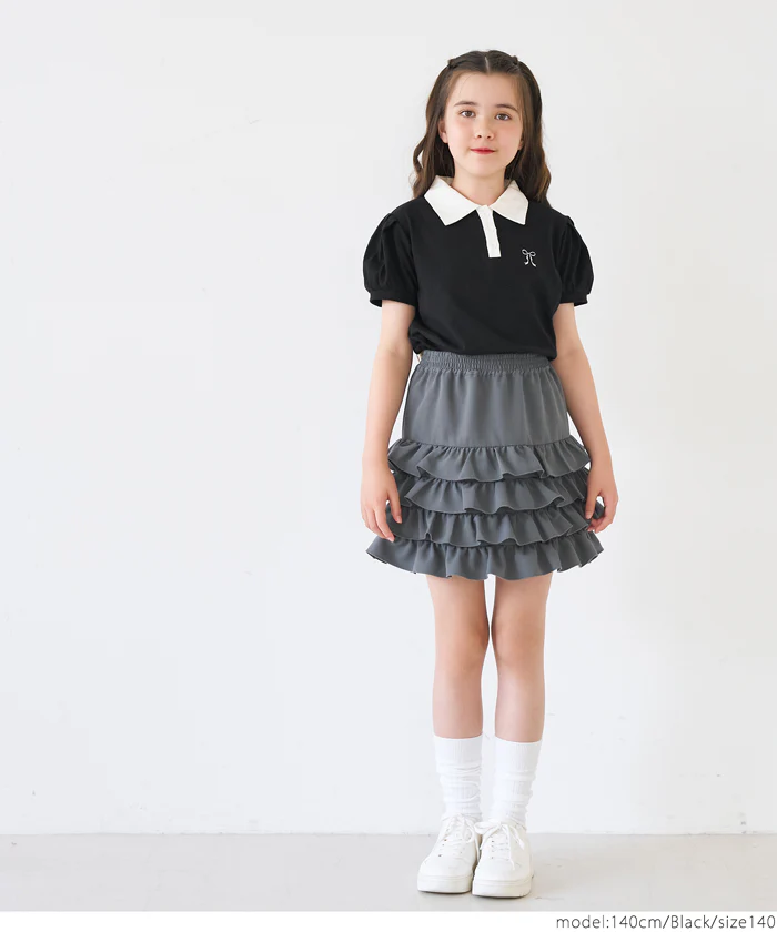 パフスリーブポロTシャツ キッズ メール便不可 - Image 11