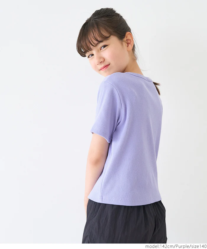 リブキャミレイヤードトップス キッズ メール便可 - Image 10