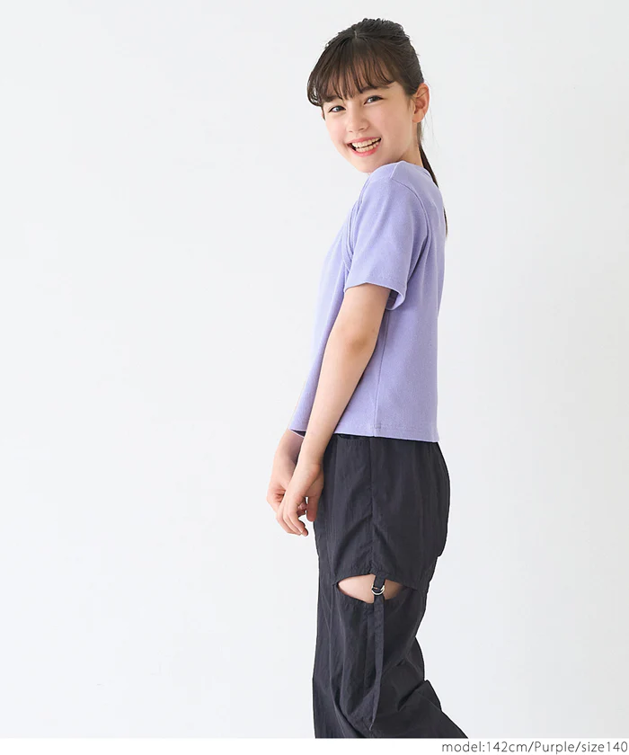 リブキャミレイヤードトップス キッズ メール便可 - Image 12