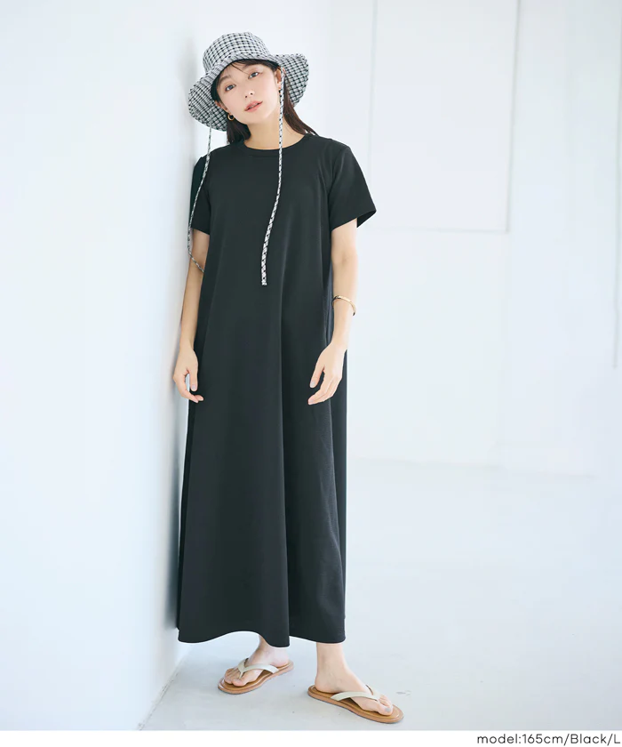 【WEB先行販売・5/6まで10％OFF】【予約5/20頃発送】ライトエンボスマキシワンピース レディース メール便不可【田中里奈様着用】 - Image 13