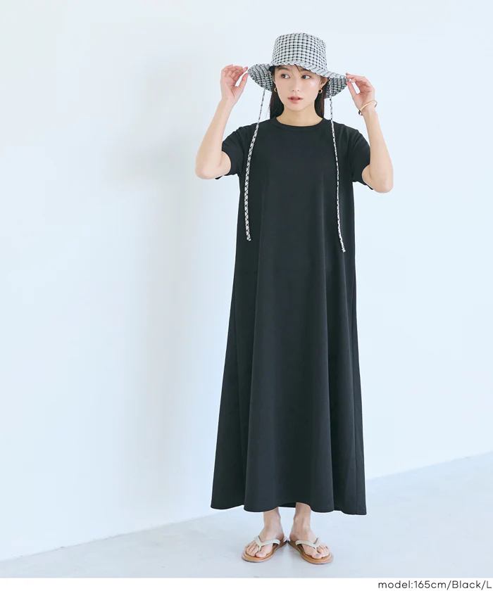 【WEB先行販売・5/6まで10％OFF】【予約5/20頃発送】ライトエンボスマキシワンピース レディース メール便不可【田中里奈様着用】 - Image 14