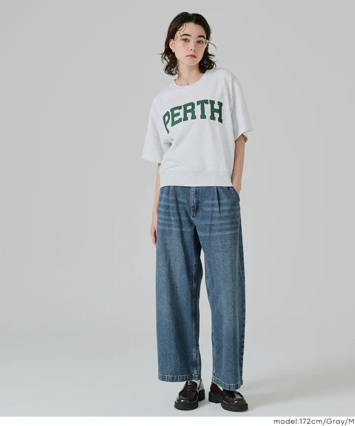 ロゴショートTシャツ レディース メール便不可 - Image 2