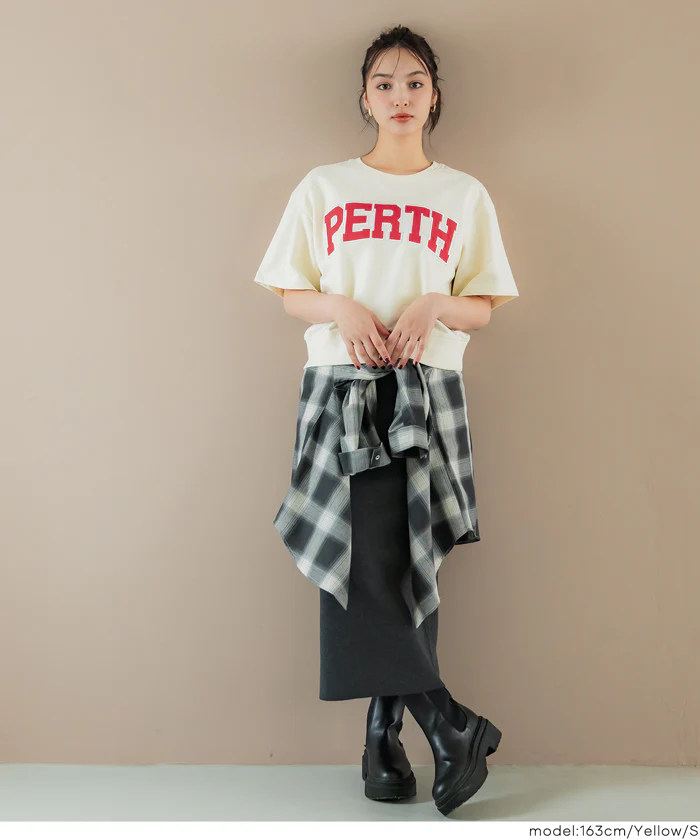 ロゴショートTシャツ レディース メール便不可 - Image 6