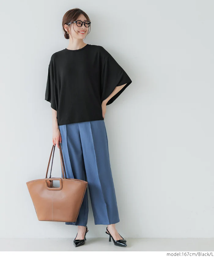 セール★1290円→550円 ワイドスリーブトップス レディース メール便可 - Image 2
