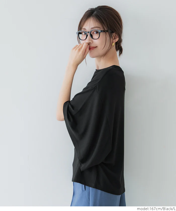 セール★1290円→550円 ワイドスリーブトップス レディース メール便可 - Image 3