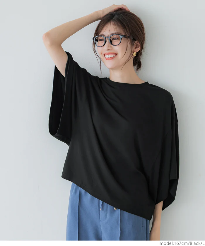 セール★1290円→550円 ワイドスリーブトップス レディース メール便可 - Image 5