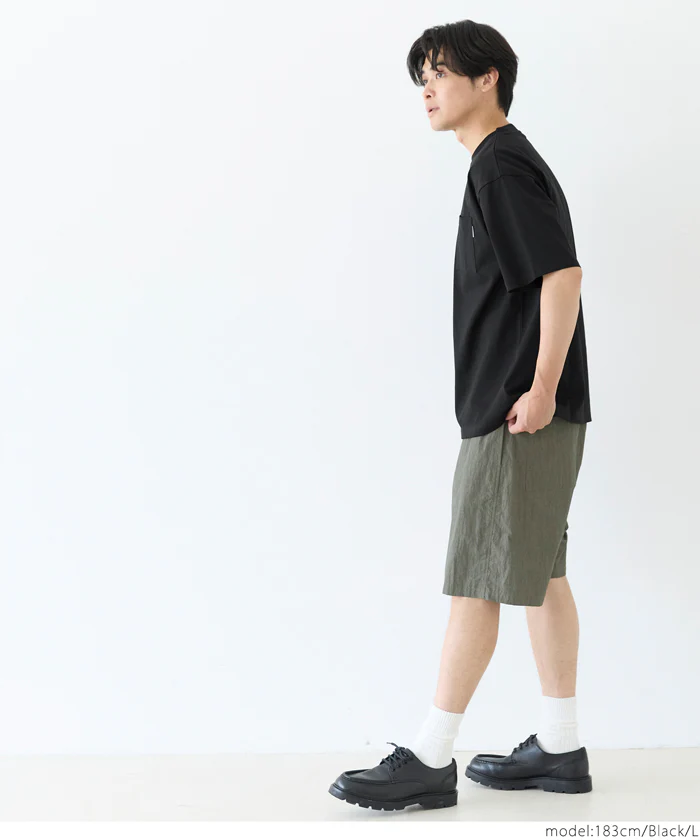 セール★1490円→990円 ヘビーウエイト天竺ピスポケットTシャツ メンズ メール便不可 - Image 6