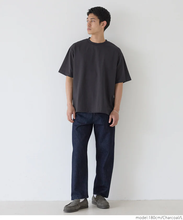 セール★1690円→990円 ヘビーウエイト天竺ドロストTシャツ メンズ メール便不可 - Image 11
