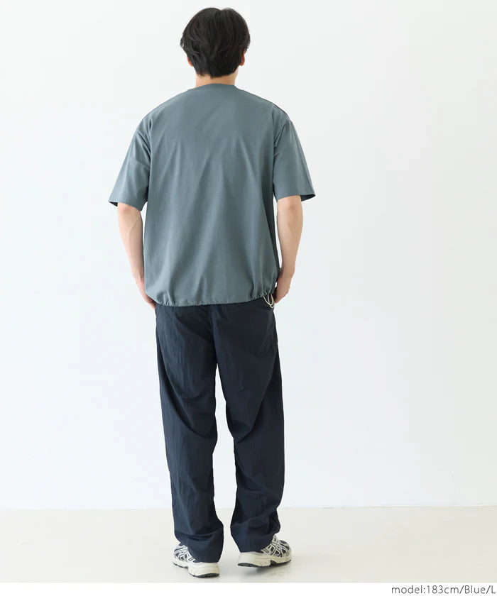 セール★1690円→990円 ヘビーウエイト天竺ドロストTシャツ メンズ メール便不可 - Image 6