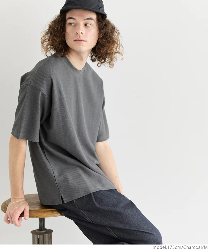 セール★1290円→990円 鹿の子Tシャツ メンズ メール便不可 - Image 9