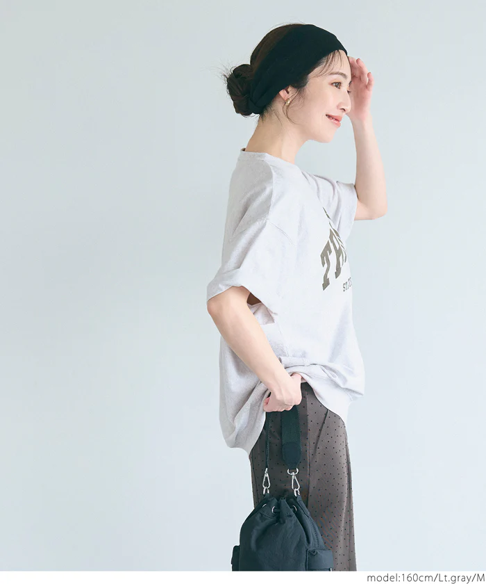 スウェットライク半袖Ｔシャツ レディース メール便不可 - Image 4