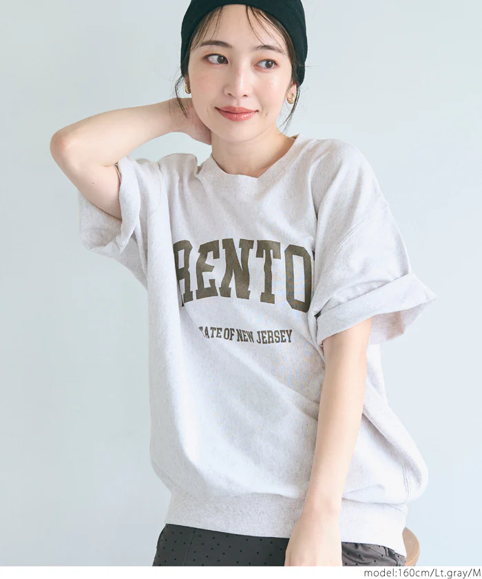 スウェットライク半袖Ｔシャツ レディース メール便不可 - Image 5