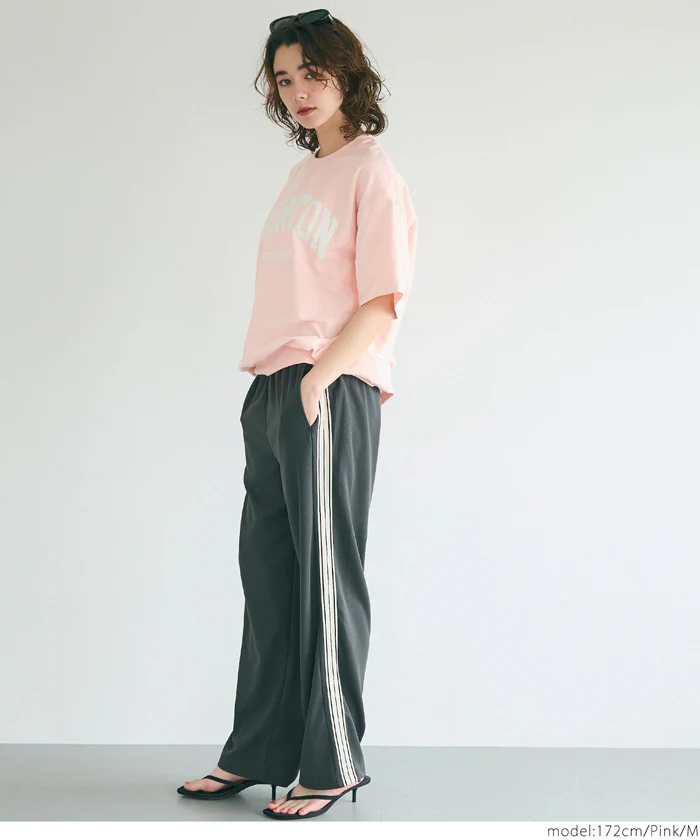 スウェットライク半袖Ｔシャツ レディース メール便不可 - Image 8