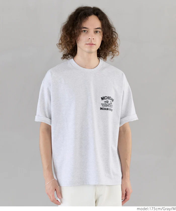 イラスト刺繍Tシャツ メンズ レディース メール便不可 - Image 11