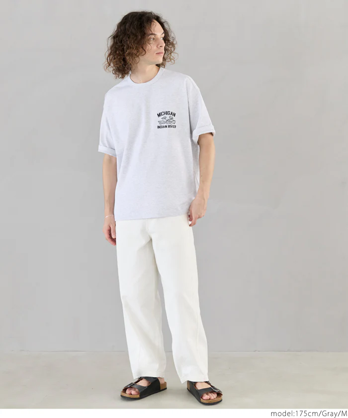 イラスト刺繍Tシャツ メンズ レディース メール便不可 - Image 12