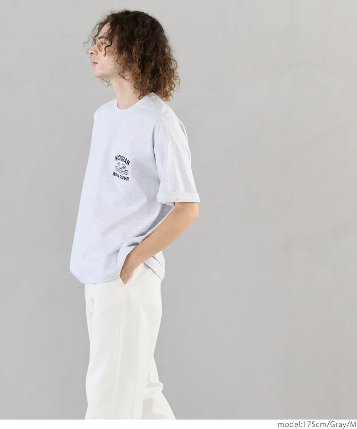 イラスト刺繍Tシャツ メンズ レディース メール便不可 - Image 13