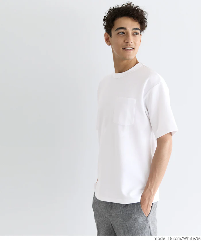 ソフトジャージポケットTシャツ メンズ レディース メール便不可 - Image 10
