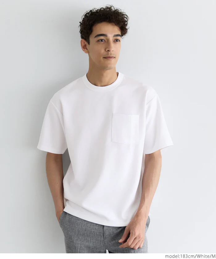 ソフトジャージポケットTシャツ メンズ レディース メール便不可 - Image 13
