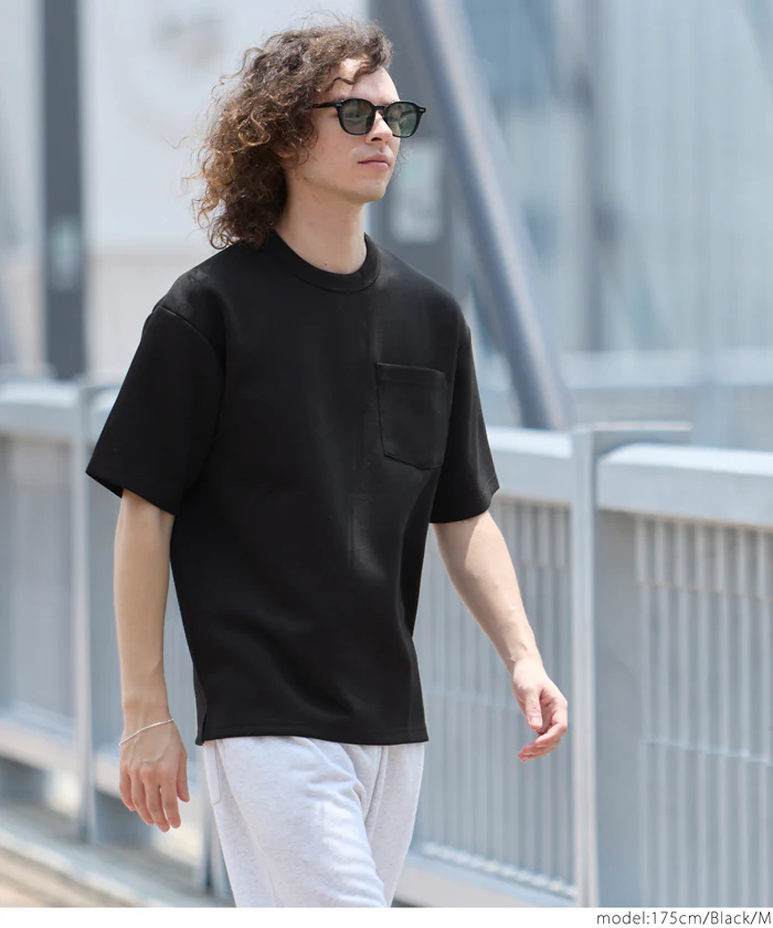 ソフトジャージポケットTシャツ メンズ レディース メール便不可 - Image 15