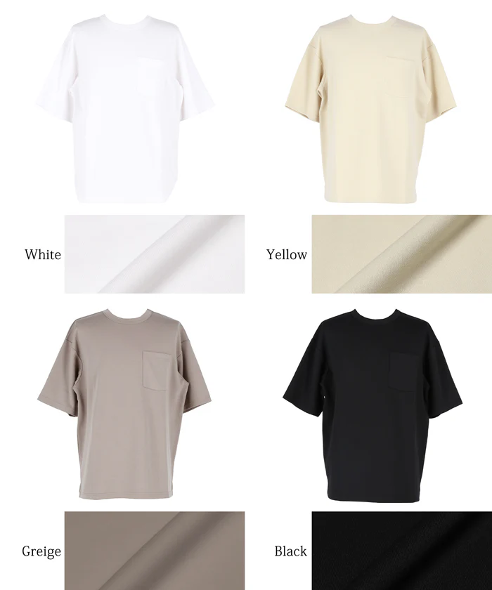 ソフトジャージポケットTシャツ メンズ レディース メール便不可 - Image 19