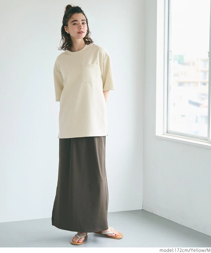 ソフトジャージポケットTシャツ メンズ レディース メール便不可 - Image 2
