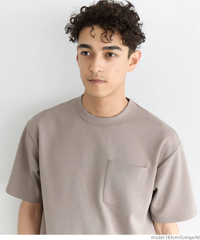 ソフトジャージポケットTシャツ メンズ レディース メール便不可 - Image 9