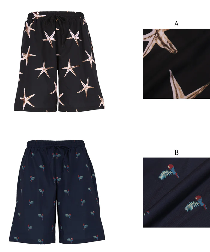 水陸両用ラッシュガードストレッチ柄ショーツ メンズ レディース メール便不可 - Image 17