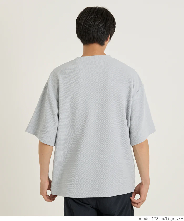 セール★1490円→990円エンボスフットボールTシャツ メンズ メール便不可 - Image 5