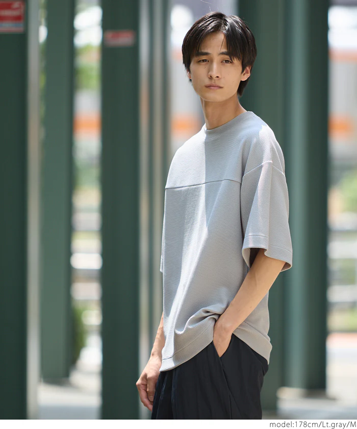 セール★1490円→990円エンボスフットボールTシャツ メンズ メール便不可 - Image 6