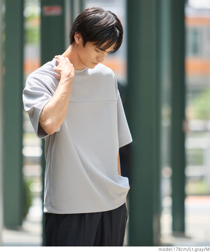セール★1490円→990円エンボスフットボールTシャツ メンズ メール便不可 - Image 7