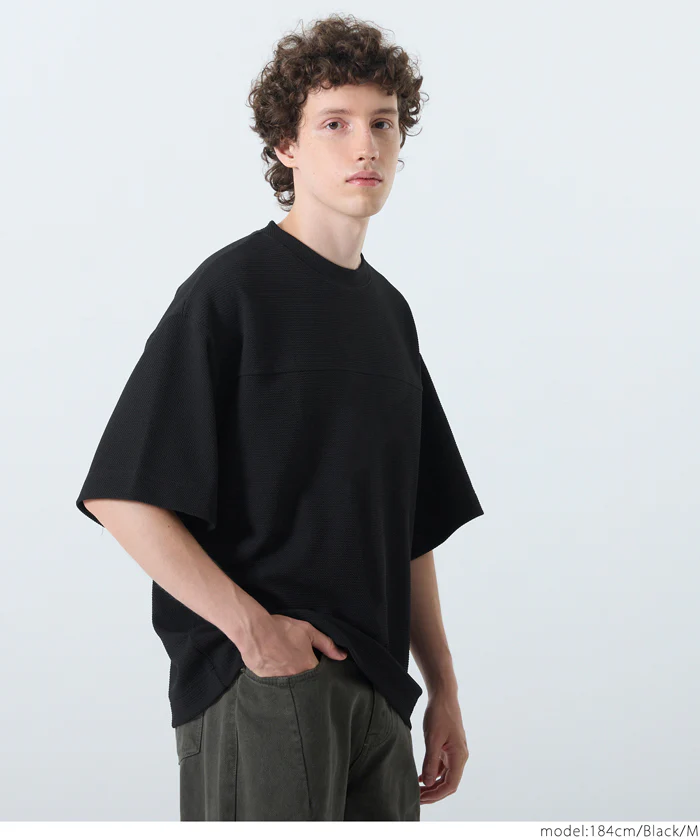 セール★1490円→990円エンボスフットボールTシャツ メンズ メール便不可 - Image 9