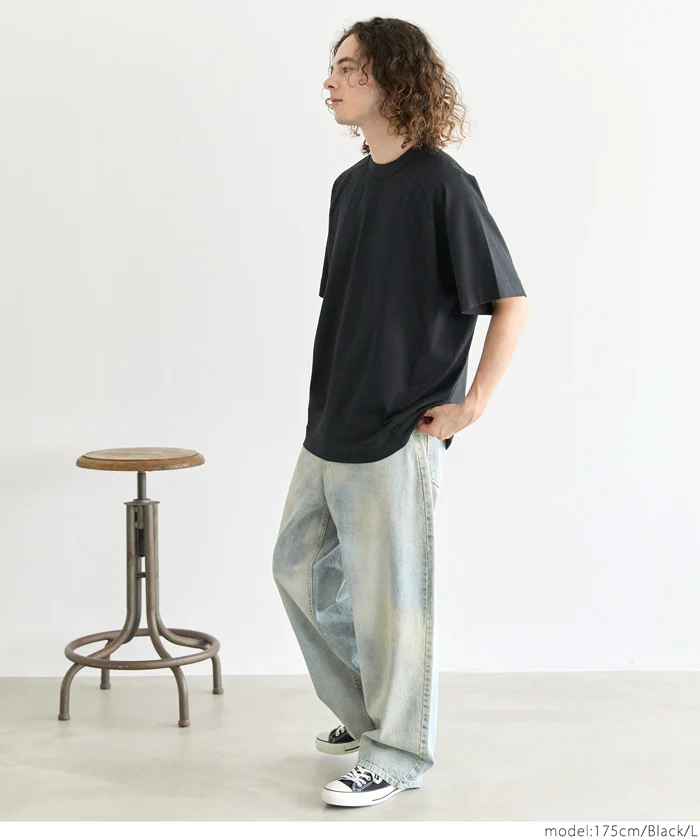 セール★1490円→550円OE天竺ステッチTシャツ メンズ メール便不可 - Image 14
