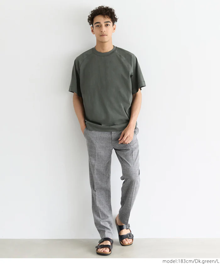 セール★1490円→550円OE天竺ステッチTシャツ メンズ メール便不可 - Image 2