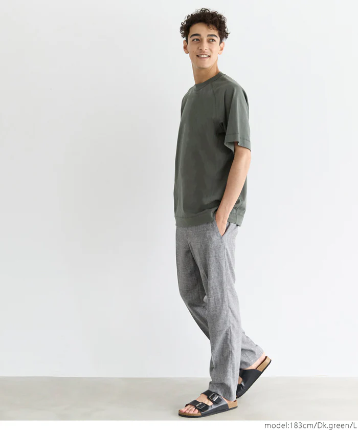 セール★1490円→550円OE天竺ステッチTシャツ メンズ メール便不可 - Image 4