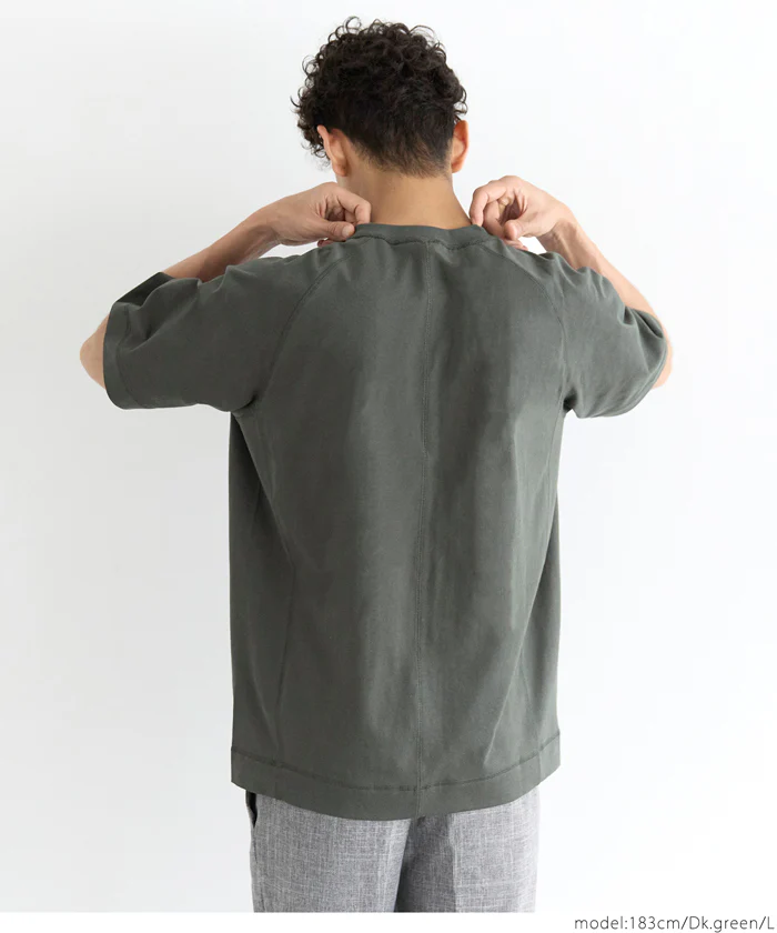 セール★1490円→550円OE天竺ステッチTシャツ メンズ メール便不可 - Image 5